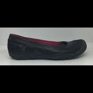 Keen Contour Arch Womens Flat Shoes Size 6  Black